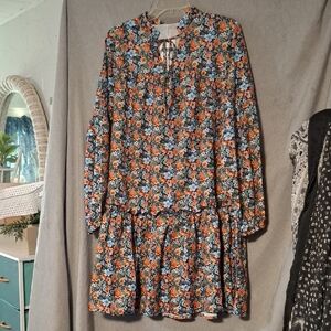 Floral Long Sleeve Dress